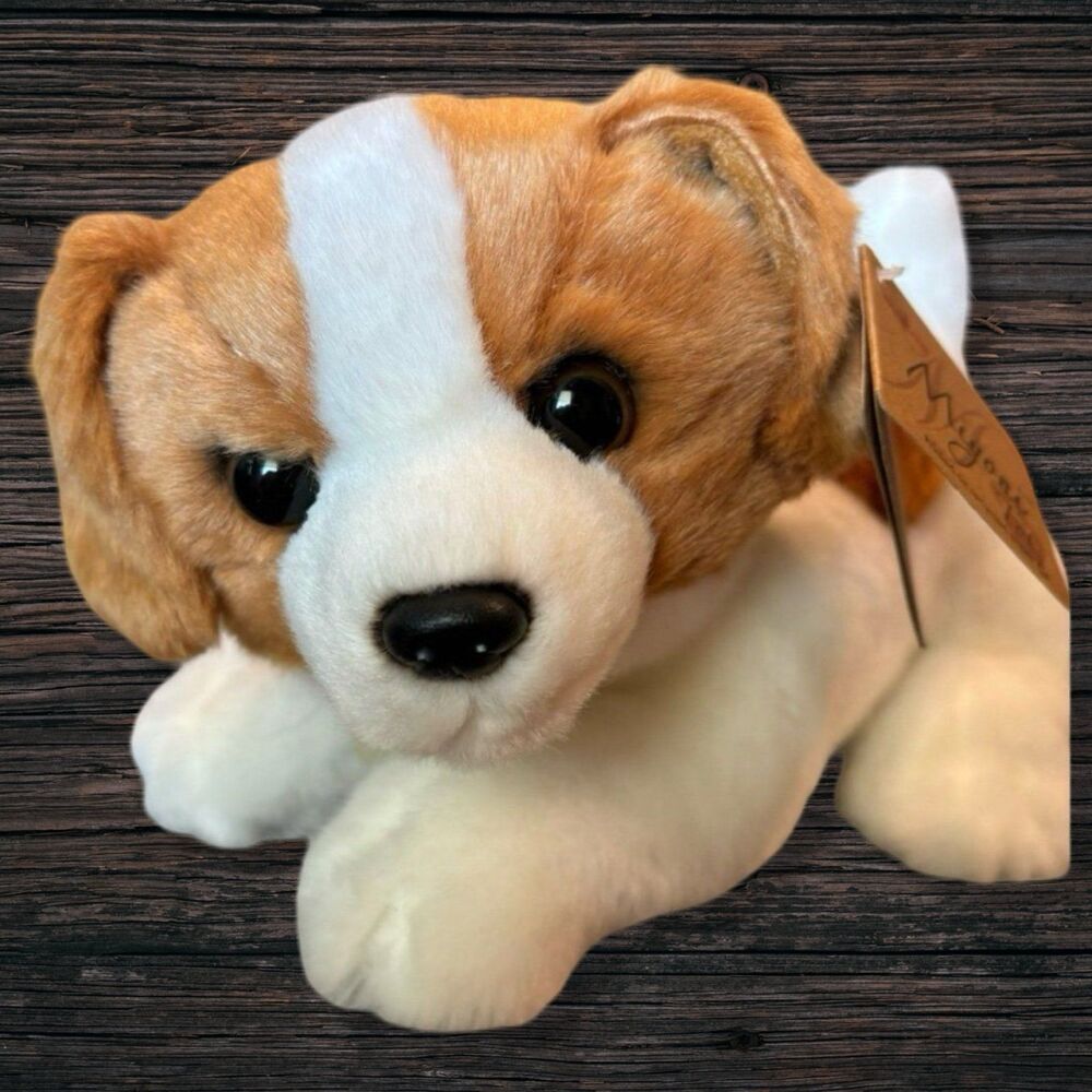 Aurora Miyoni Tots Jack Russell Terrier Puppy Plush 9” NWT Stuffed Animal